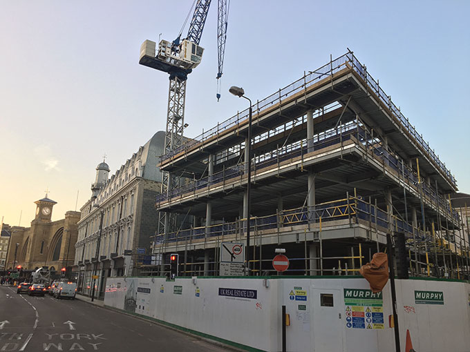 King's Cross Bridge progress