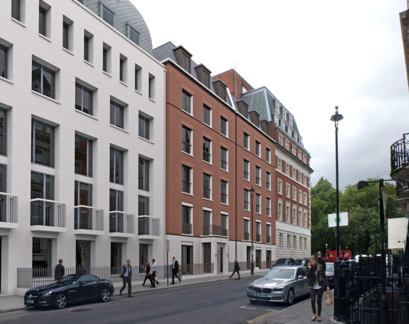 Planning application for 75 & 77 Brook Street, Mayfair