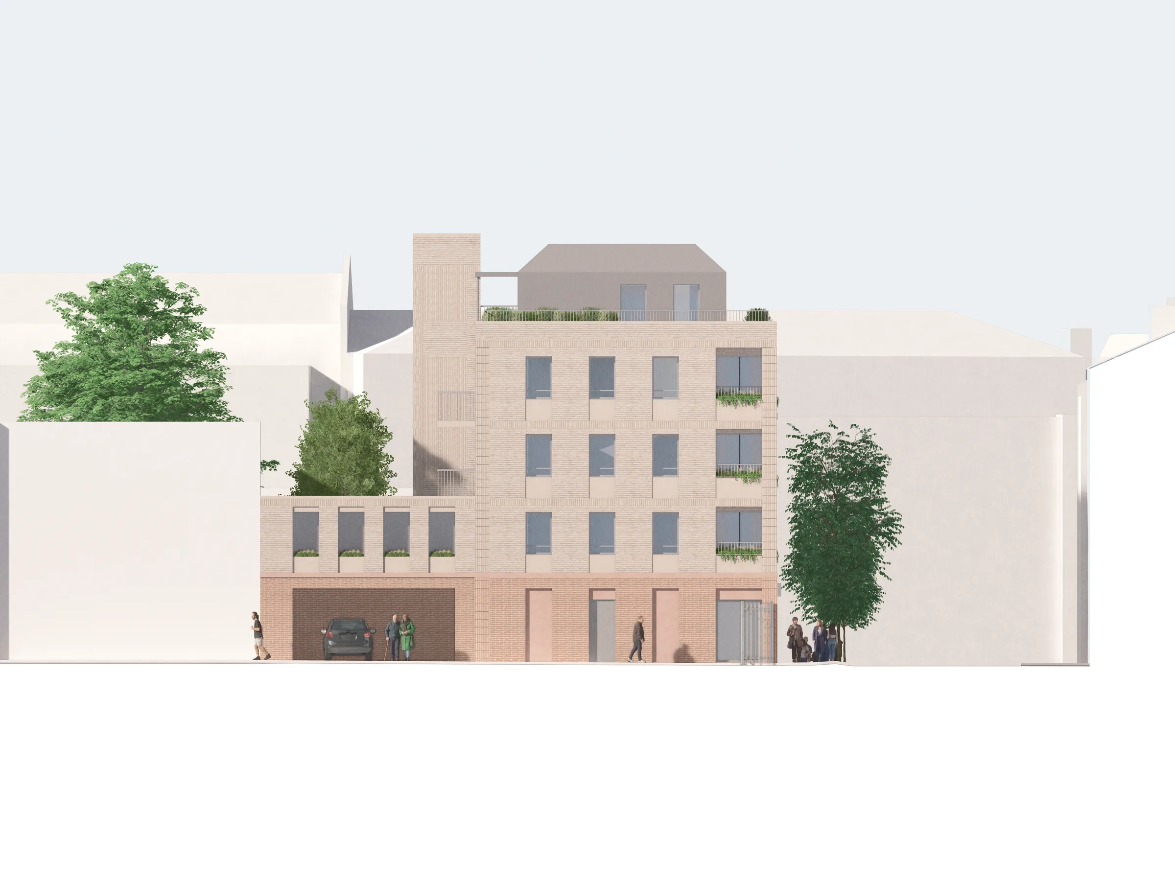 Planning submitted at 21-31 Woodfield Road