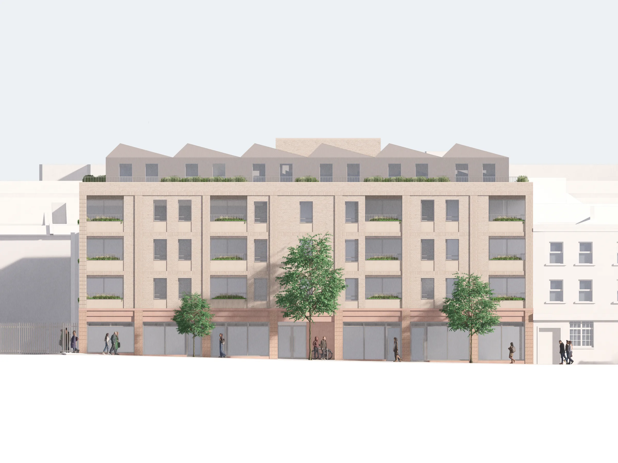 Planning submitted at 21-31 Woodfield Road